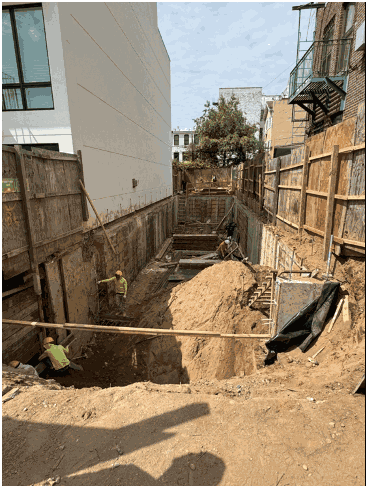 Bushwick Condo Building — Construction progress